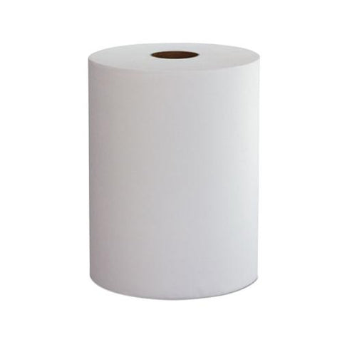 10 Inch Roll Towels, 1-ply, 10" X 800 Ft, White, 6 Rolls-carton