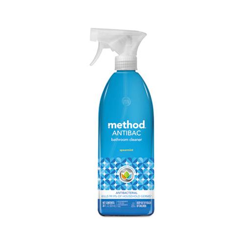 Antibacterial Spray, Bathroom, Spearmint, 28 Oz Bottle, 8-carton