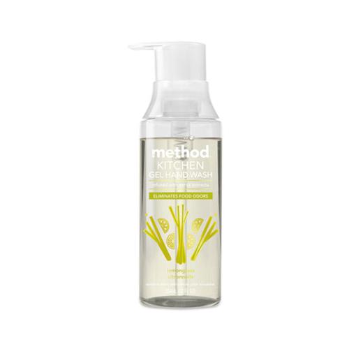 Kitchen Gel Hand Wash, Lemongrass, 12 Oz Pump Bottle, 6-carton