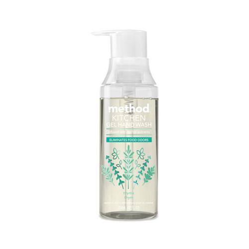Kitchen Gel Hand Wash, Thyme, 12 Oz Pump Bottle, 6-carton