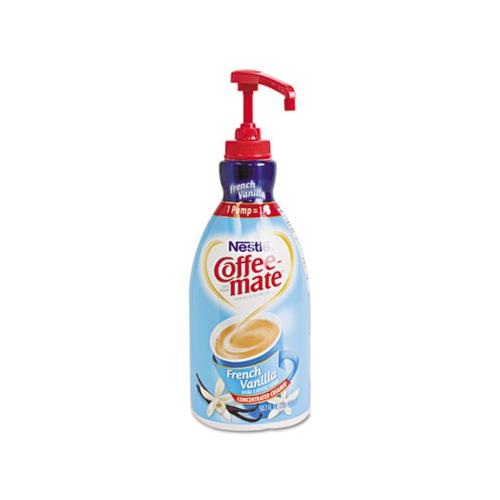 Liquid Coffee Creamer, French Vanilla, 1.5 Liter Pump Bottle, 2-carton