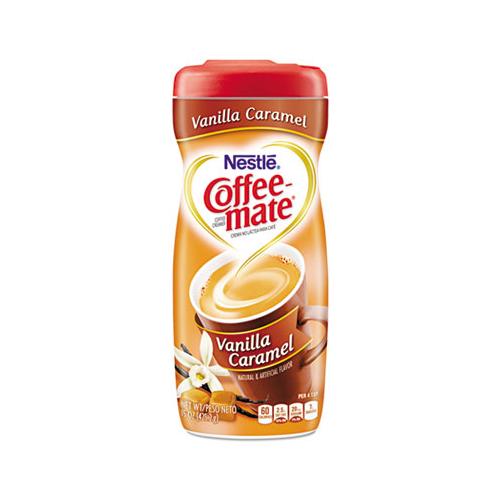 Non-dairy Powdered Creamer, Vanilla Caramel, 15 Oz Canister