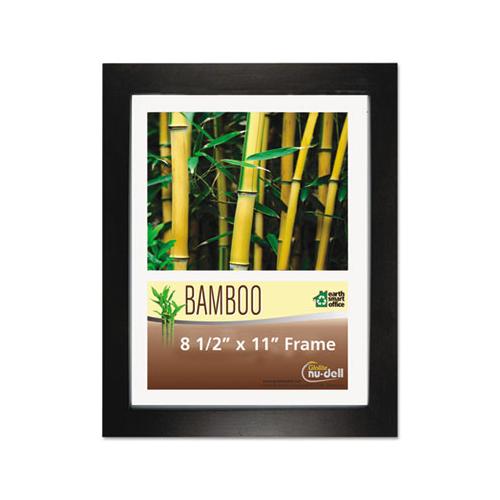 Bamboo Frame, 8 1-2 X 11, Black
