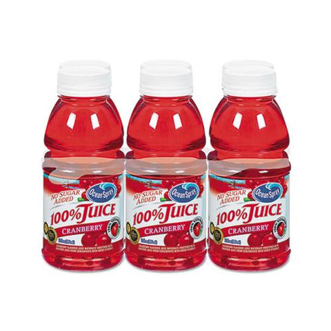 100% Juice, Cranberry, 10oz Bottle, 6-pack