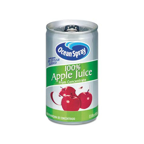 100% Juice, Apple, 5.5 Oz Can