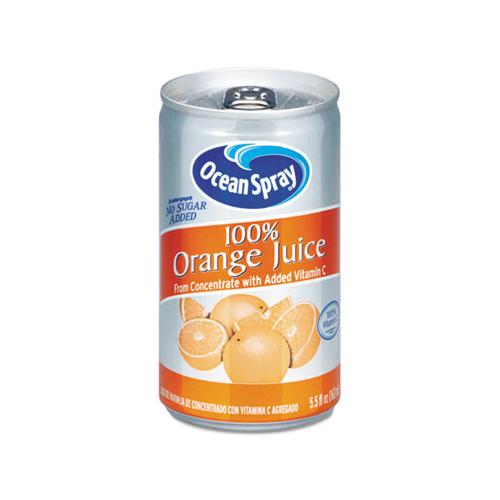 100% Juice, Orange, 5.5 Oz Can