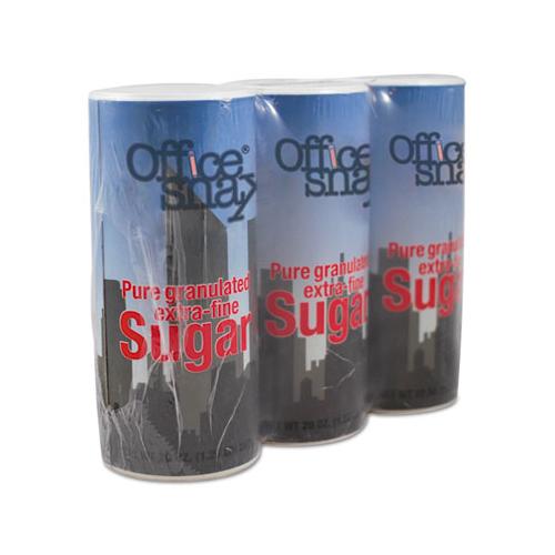 Reclosable Canister Of Sugar, 20 Oz, 3-pack