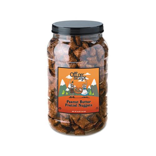Pretzel Assortment, Peanut Butter, 44 Oz, Canister