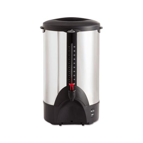 50-cup Percolating Urn, Stainless Steel