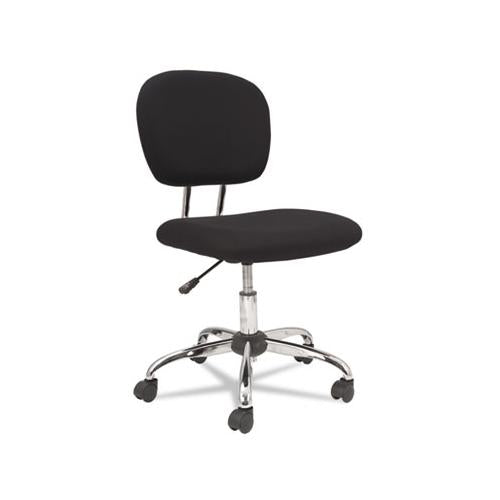 Mesh Task Chair, Supports Up To 250 Lbs., Black Seat-black Back, Chrome Base