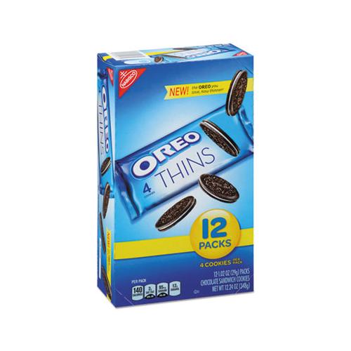 Oreo Cookies Single Serve Packs, Chocolate, 1.02 Oz Pack, 12-box