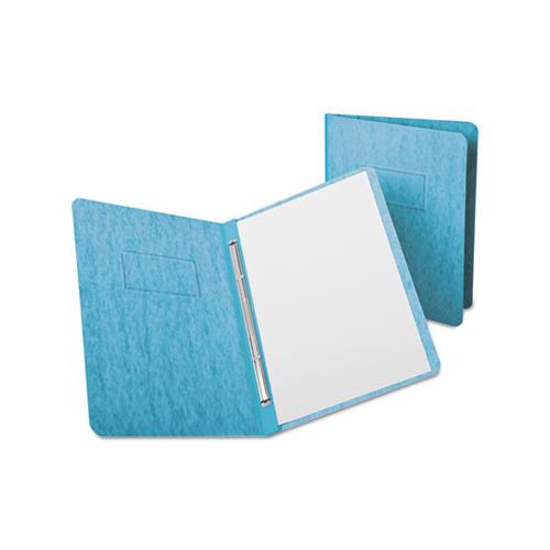Pressguard Report Cover, Prong Clip, Letter, 3" Capacity, Light Blue