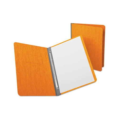 Pressguard Report Cover, Prong Clip, Letter, 3" Capacity, Tangerine