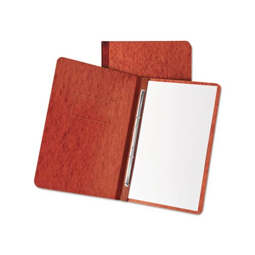 Pressboard Report Cover, 2 Prong Fastener, Letter, 3" Capacity, Red