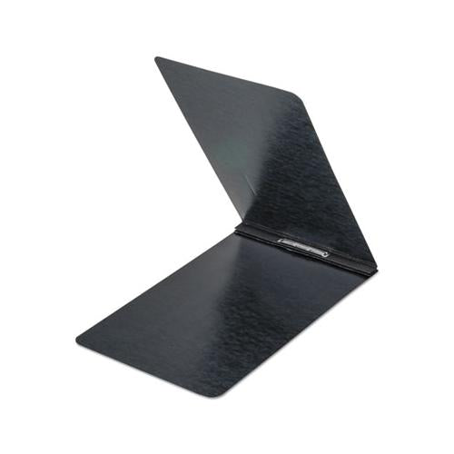 Pressboard Report Cover, Prong Clip, Legal, 2" Capacity, Black