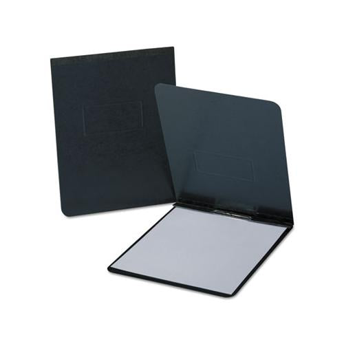 Pressguard Coated Report Cover, Prong Clip, Legal, 2" Capacity, Black