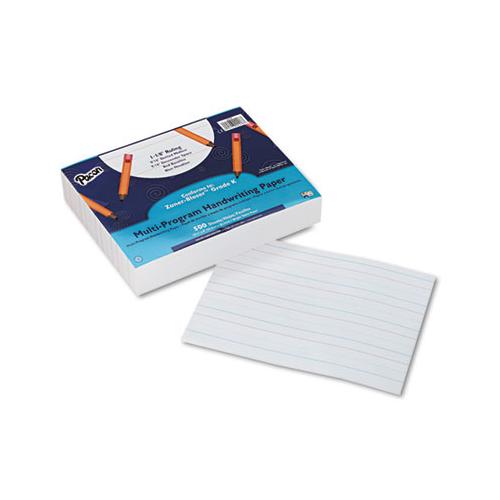 Multi-program Handwriting Paper, 16 Lb, 1 1-8" Long Rule, One-sided, 8 X 10.5, 500-pack