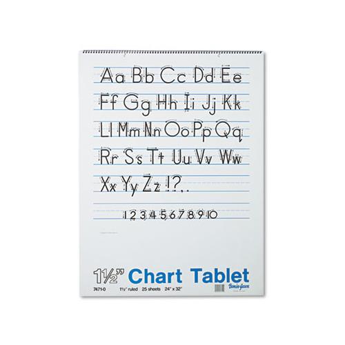 Chart Tablets, 1 1-2" Presentation Rule, 24 X 32, 25 Sheets