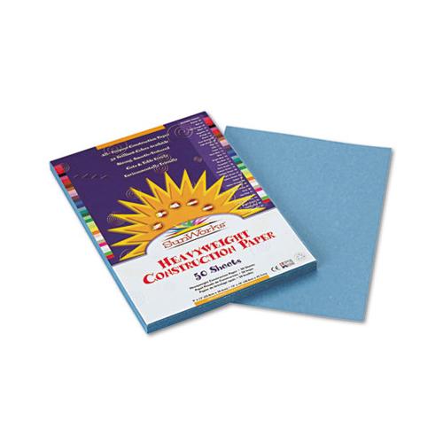 Construction Paper, 58lb, 9 X 12, Sky Blue, 50-pack