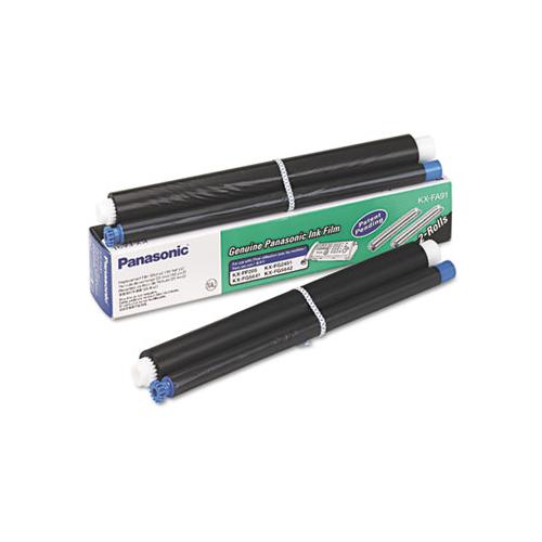 Kx-fa91 Film Roll Refill, 80 Page-yield, Black, 2 Rolls-box