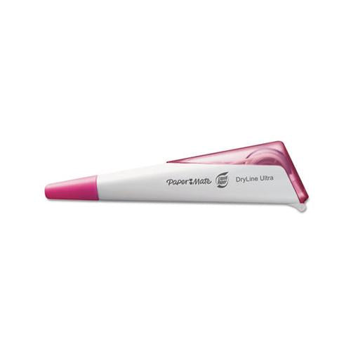 Dryline Ultra Correction Tape Pen, Refillable, 1-5" X 235", 3-pk, Asstd