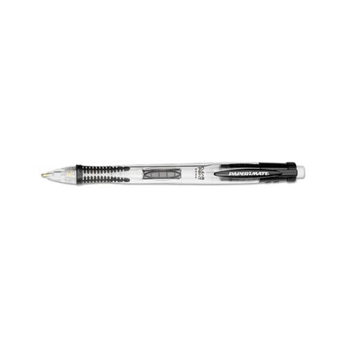 Clear Point Mechanical Pencil, 0.5 Mm, Hb (#2.5), Black Lead, Black Barrel