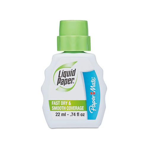 Fast Dry Correction Fluid, 22 Ml Bottle, White, 1-dozen