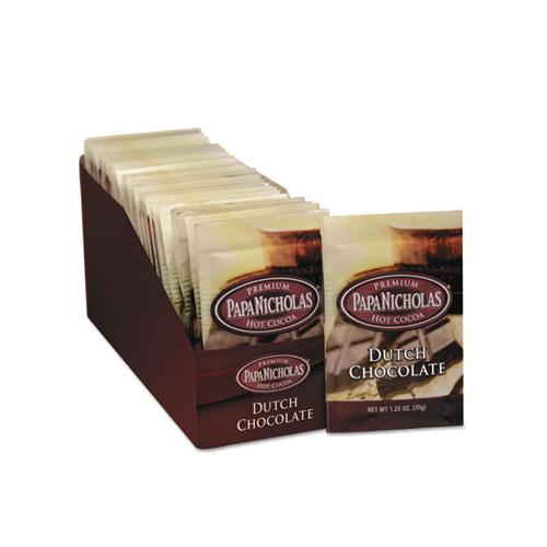 Premium Hot Cocoa, Dutch Chocolate, 24-carton
