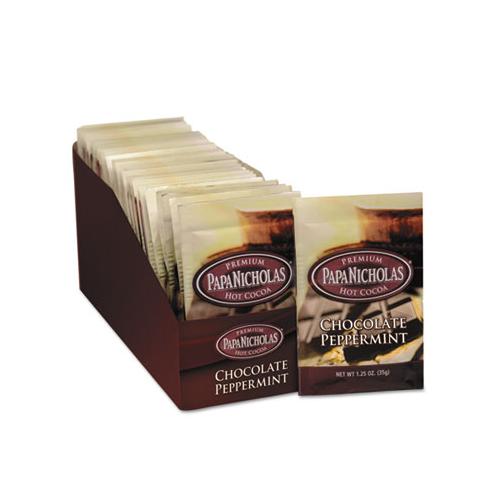 Premium Hot Cocoa, Chocolate Peppermint, 24-carton