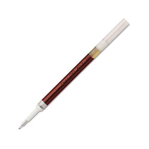 Refill For Pentel Energel Retractable Liquid Gel Pens, Needle Tip, Medium Point, Red Ink