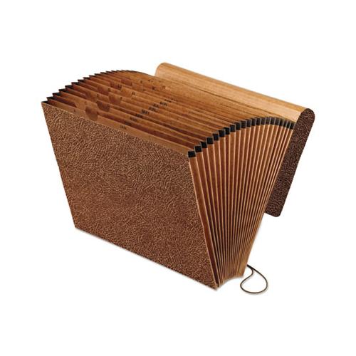 All Purpose Expanding File, 2" Expansion, 21 Sections, 1-21-cut Tab, Letter Size, Red Fiber