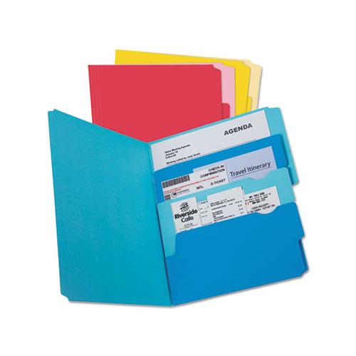 Divide It Up File Folders, 1-2-cut Tabs, Letter Size, Assorted, 24-pack