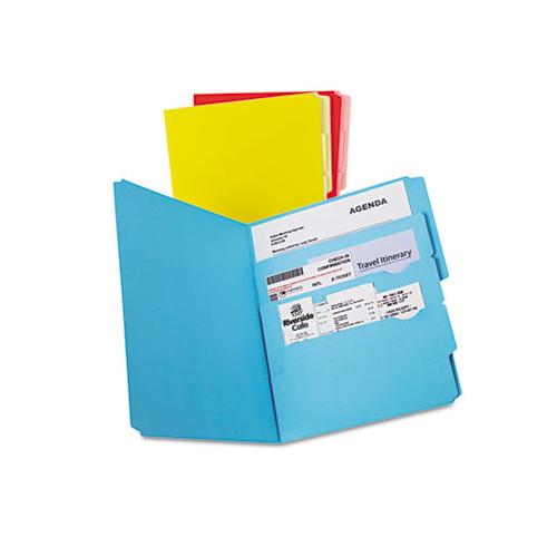Divide It Up File Folders, 1-2-cut Tabs, Letter Size, Assorted, 12-pack