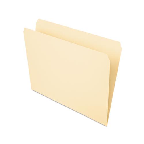 Manila File Folders, Straight Tab, Letter Size, 100-box