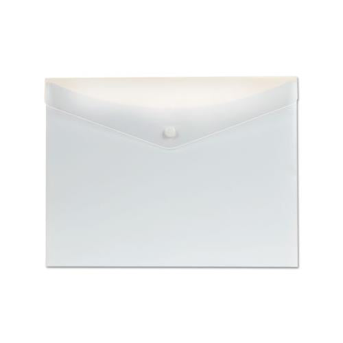 Poly Snap Envelope, Snap Closure, 8.5 X 11, White
