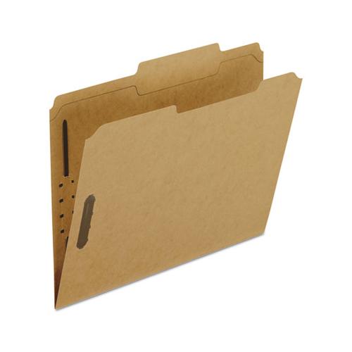 Kraft Folders With Two Fasteners, 2-5-cut Tabs, Right Of Center, Letter Size, Kraft, 50-box