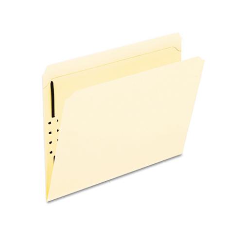 Manila Folders With One Fastener, Straight Tab, Letter Size, 50-box