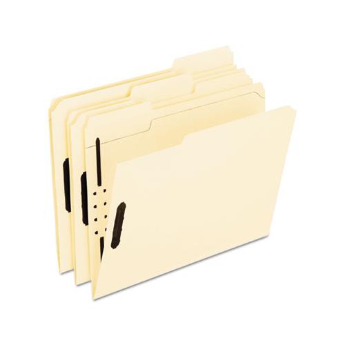 Manila Folders With Two Fasteners, 1-3-cut Tabs, Letter Size, 50-box