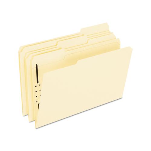Manila Folders With One Fastener, 1-3-cut Tabs, Legal Size, 50-box