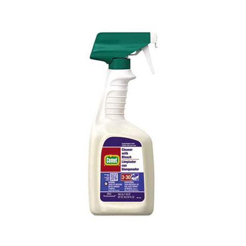 Cleaner With Bleach, 32 Oz Spray Bottle, 8-carton