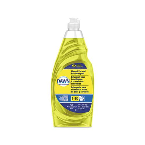 Manual Pot-pan Dish Detergent, Lemon, 38 Oz Bottle, 8-carton