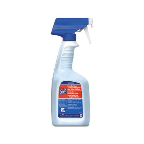 Disinfecting All-purpose Spray And Glass Cleaner, Fresh Scent, 32 Oz Spray Bottle, 8-carton