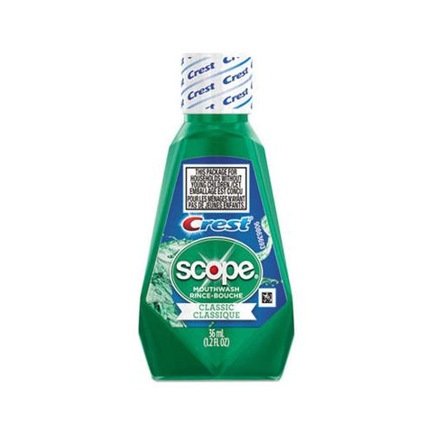 + Scope Rinse, Classic Mint, 36 Ml Bottle, 180-carton