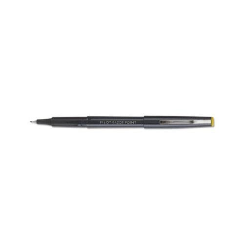 Razor Point Stick Porous Point Marker Pen, 0.3mm, Black Ink-barrel, Dozen