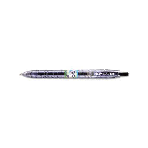B2p Bottle-2-pen Recycled Retractable Gel Pen, 0.7mm, Black Ink, Translucent Blue Barrel