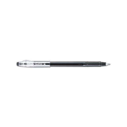 Frixion Colorsticks Erasable Stick Gel Pen, 0.7mm, Black Ink-barrel, Dozen