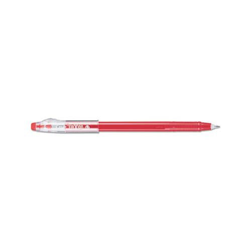 Frixion Colorsticks Erasable Stick Gel Pen, Fine 0.7mm, Red Ink-barrel, Dozen