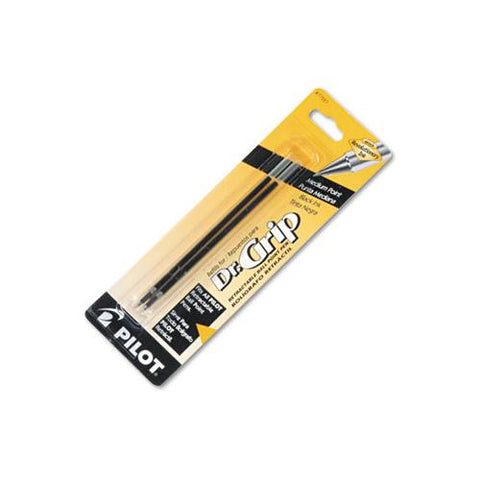 Refill For Dr. Grip, Easytouch, The Better, B2p And Rex Grip Begreen Ballpoint Pens, Medium Point, Black Ink, 2-pack