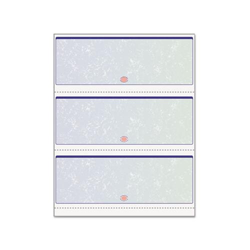 Premier Prismatic Check, 13 Features, 8.5 X 11, Blue-green Prismatic, 500-ream