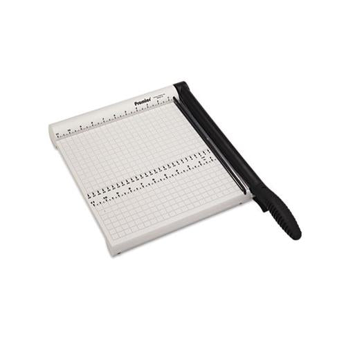 Polyboard Paper Trimmer, 10 Sheets, Plastic Base, 11 3-8" X 14 1-8"